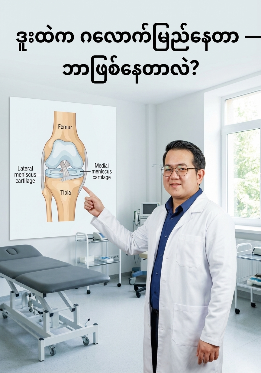 ဒူးကျီးပေါင်း (Meniscus) ပြဿနာ — ထိုင်းမှာ ကုသနည်း လမ်းညွှန်
